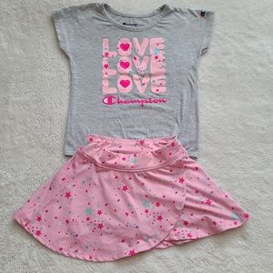 Girl's Champion 2 piece outfit size 4T